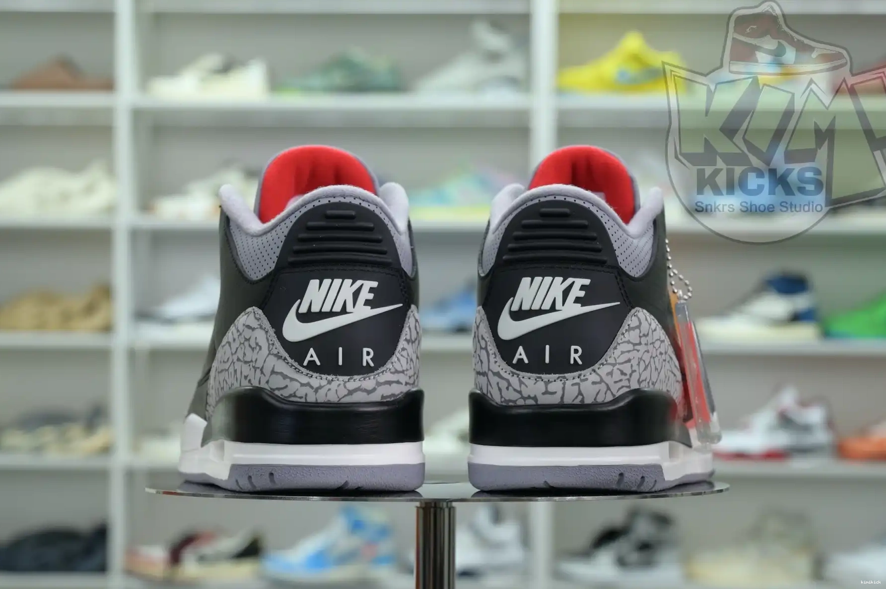 Kimikick 3“Black Reimagined” Jordan Air Cement 0501